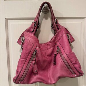 Pink B Makowsky handbag